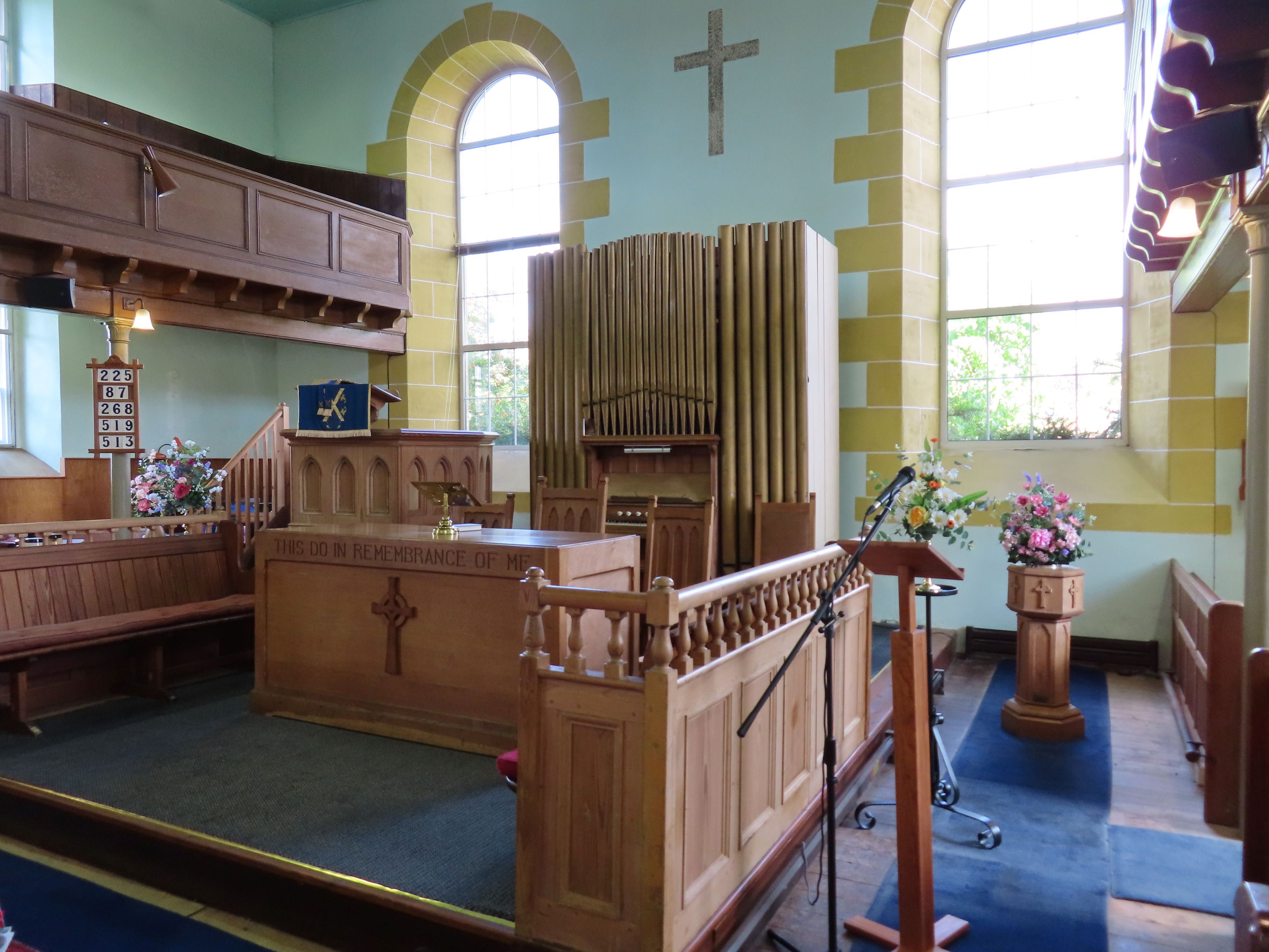 Front of Church Leitholm