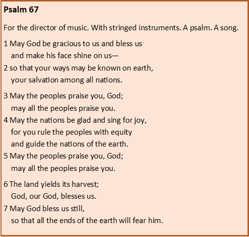 Psalm 67