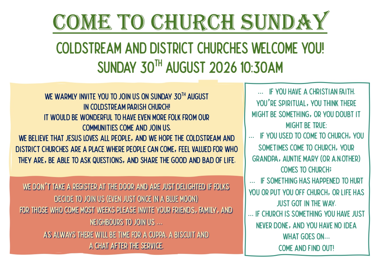 Come to Church Flyer- coldstre